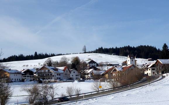 Beierse Alpenvoorland: accomodatieaanbod van de skigebieden – Accommodatieaanbod Schwärzenlifte – Eschach