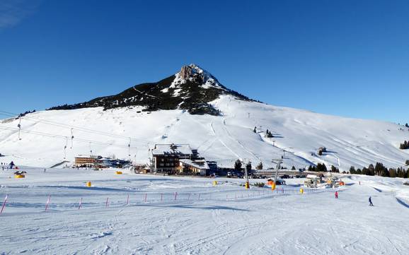 Hoogste dalstation in de Fleimstaler Alpen – skigebied Oclini