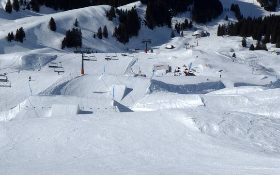 Snowparken Schwyzer Alpen – Snowpark Hoch-Ybrig – Unteriberg/Oberiberg